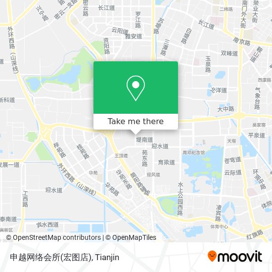 申越网络会所(宏图店) map