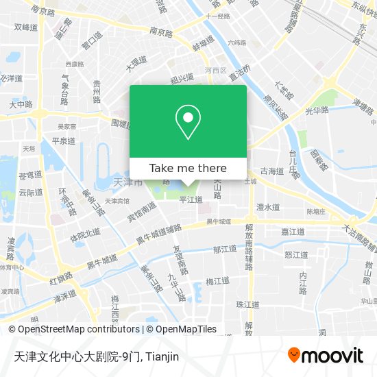 天津文化中心大剧院-9门 map