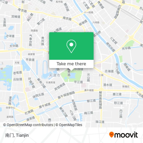 南门 map