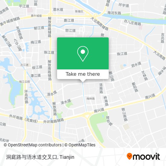 洞庭路与浯水道交叉口 map