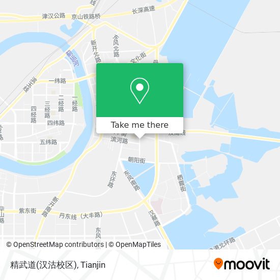 精武道(汉沽校区) map