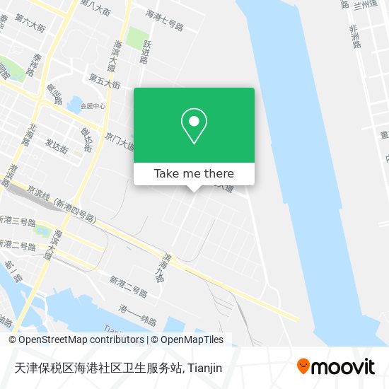 天津保税区海港社区卫生服务站 map