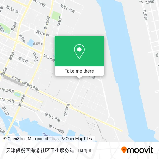 天津保税区海港社区卫生服务站 map