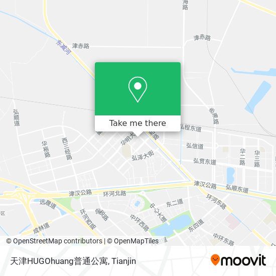 天津HUGOhuang普通公寓 map