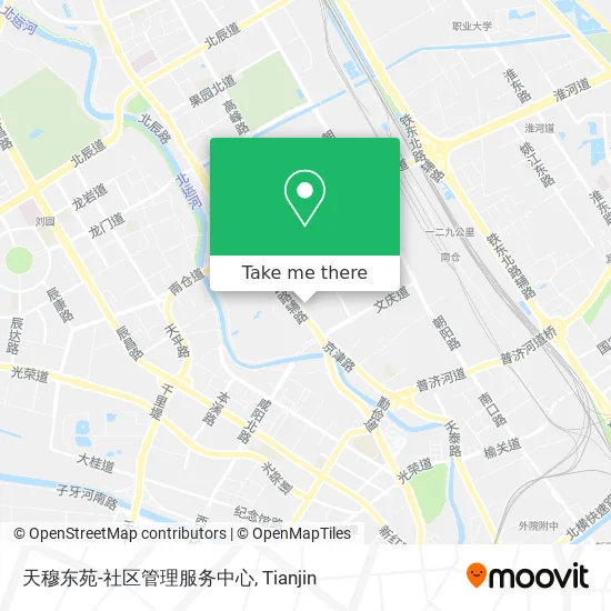 天穆东苑-社区管理服务中心 map