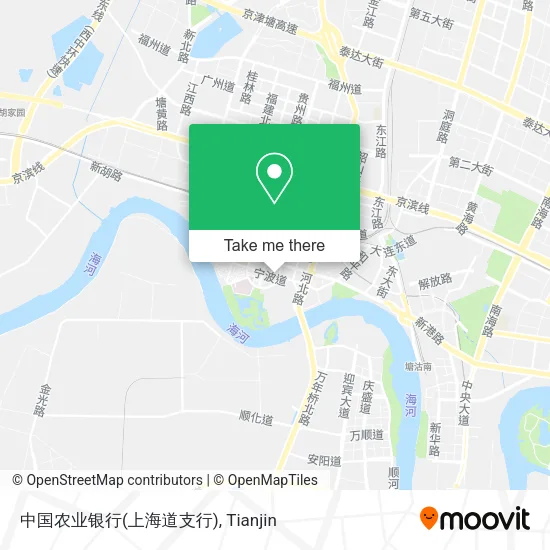 中国农业银行(上海道支行) map