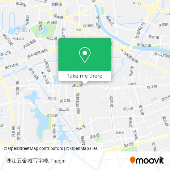 珠江五金城写字楼 map