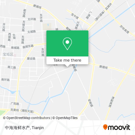 中海海鲜水产 map
