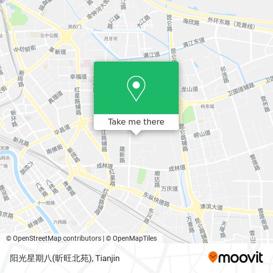 阳光星期八(昕旺北苑) map