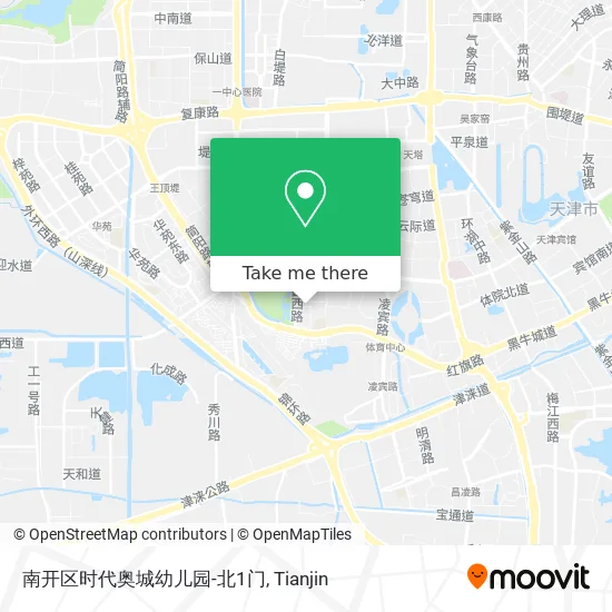 南开区时代奥城幼儿园-北1门 map