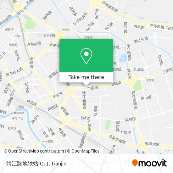 靖江路地铁站-C口 map