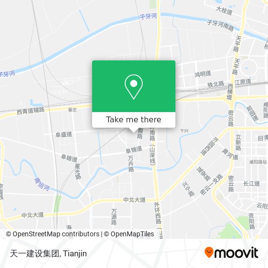 天一建设集团 map