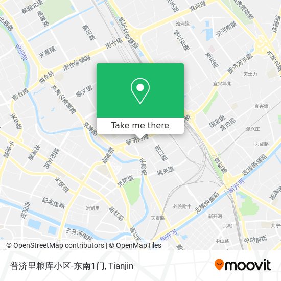普济里粮库小区-东南1门 map