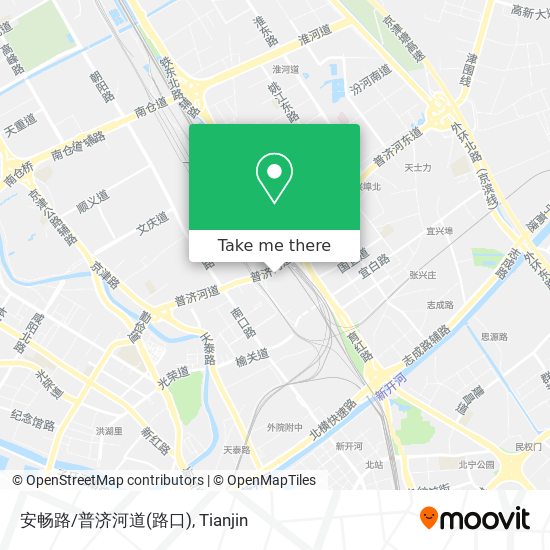 安畅路/普济河道(路口) map