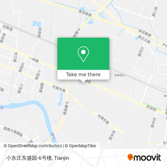 小东庄东盛园-6号楼 map