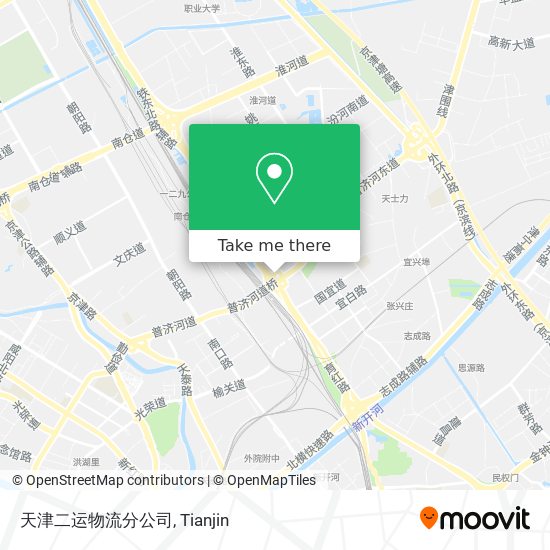 天津二运物流分公司 map