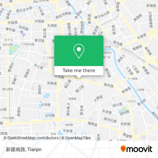 新疆南路 map