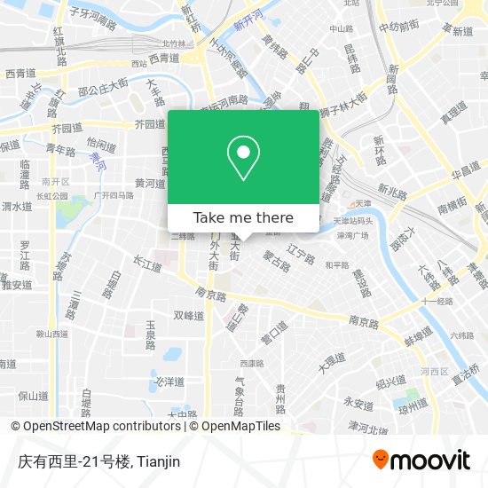 庆有西里-21号楼 map