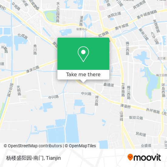 杨楼盛阳园-南门 map