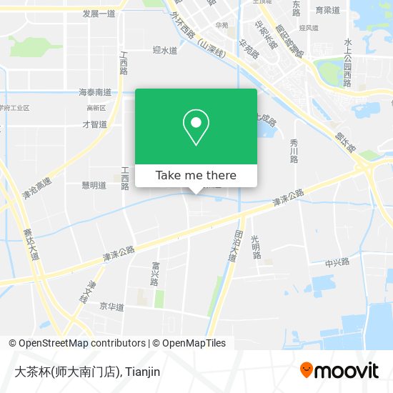 大茶杯(师大南门店) map