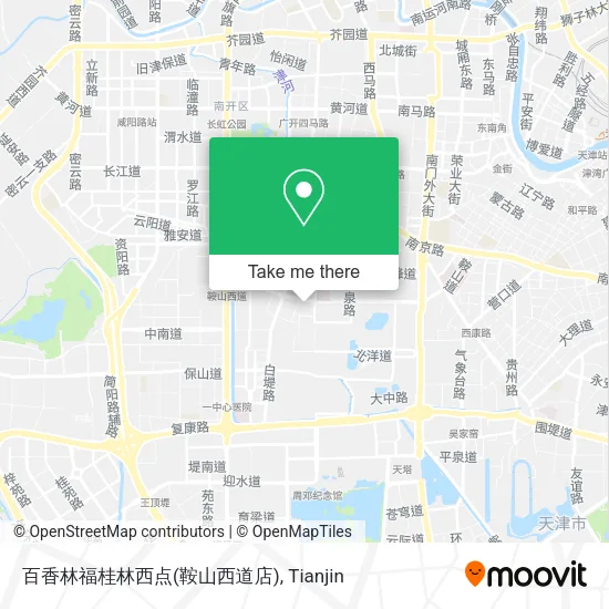 百香林福桂林西点(鞍山西道店) map