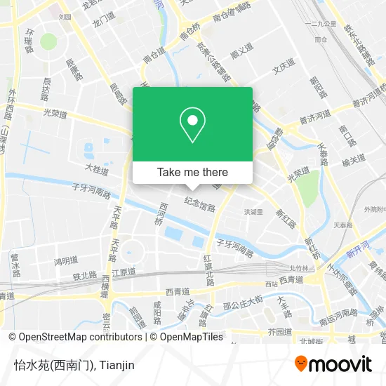 怡水苑(西南门) map