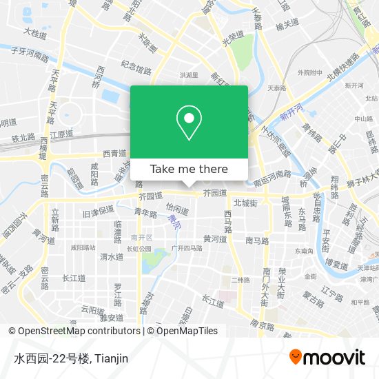 水西园-22号楼 map