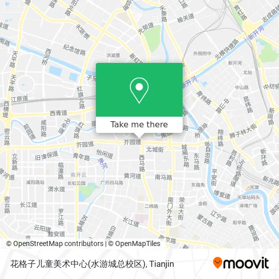花格子儿童美术中心(水游城总校区) map