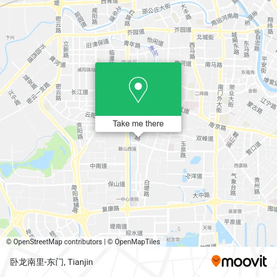 卧龙南里-东门 map