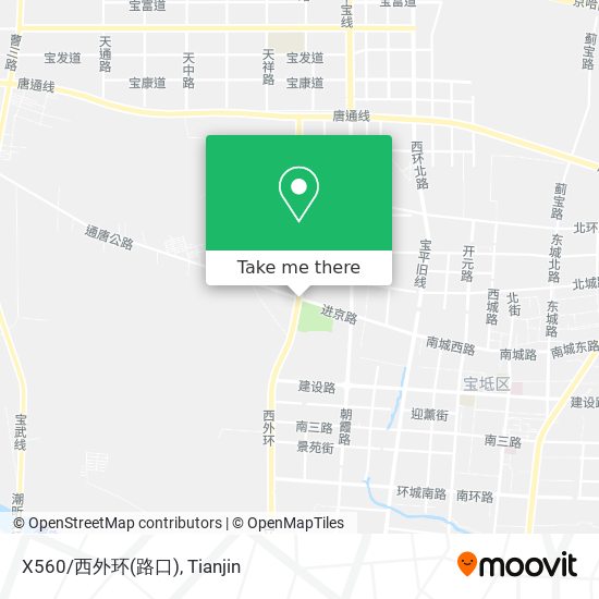 X560/西外环(路口) map