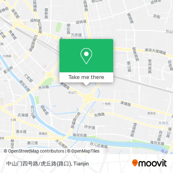 中山门四号路/虎丘路(路口) map