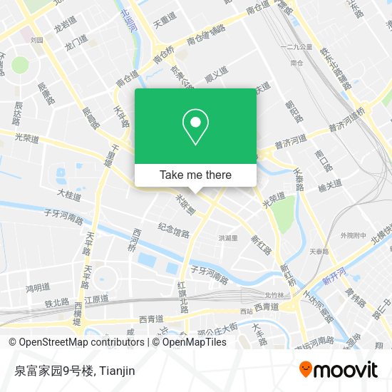 泉富家园9号楼 map