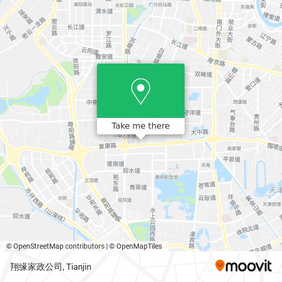 翔缘家政公司 map