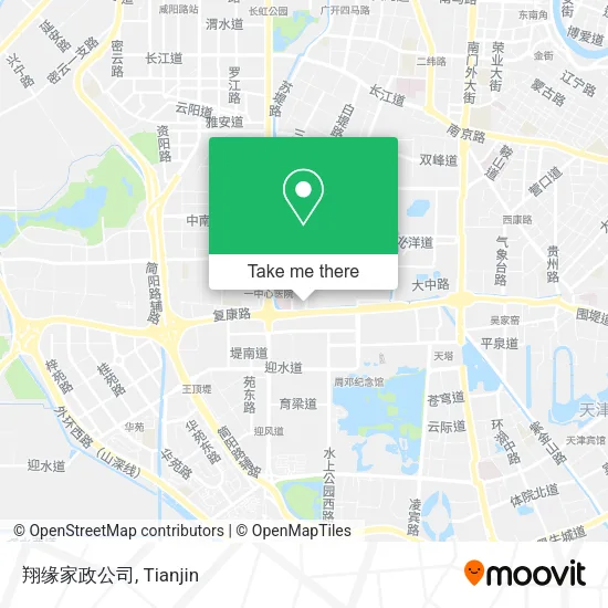 翔缘家政公司 map