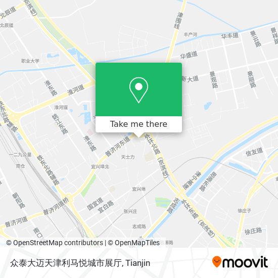 众泰大迈天津利马悦城市展厅 map