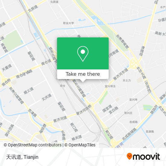天讯道 map