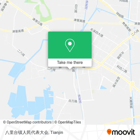 八里台镇人民代表大会 map