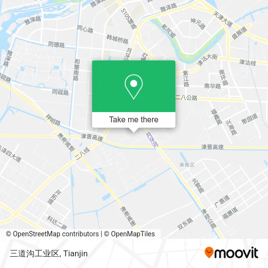 三道沟工业区 map