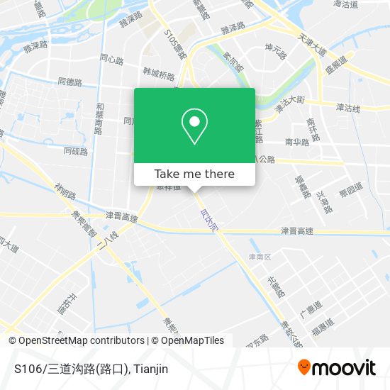 S106/三道沟路(路口) map