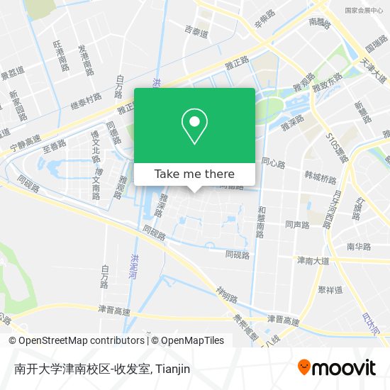 南开大学津南校区-收发室 map