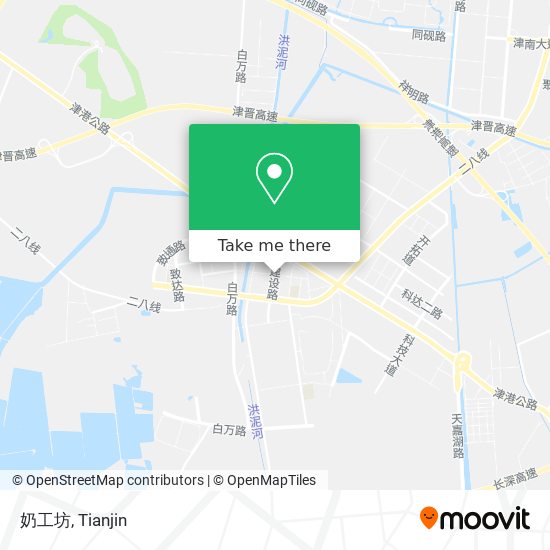奶工坊 map