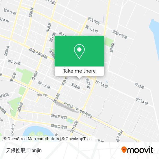 天保控股 map