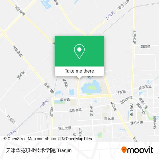 天津华苑职业技术学院 map
