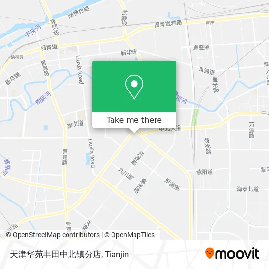 天津华苑丰田中北镇分店 map