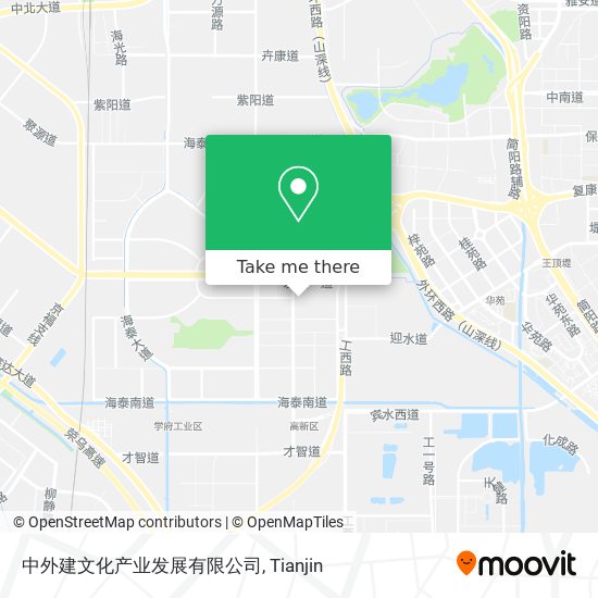 中外建文化产业发展有限公司 map