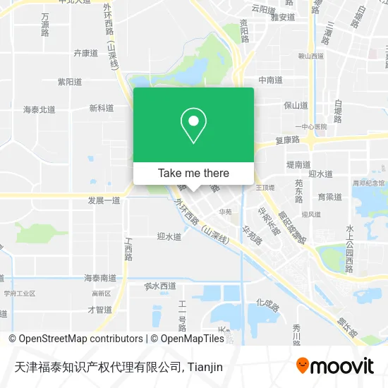 天津福泰知识产权代理有限公司 map
