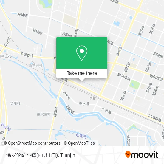 佛罗伦萨小镇(西北1门) map