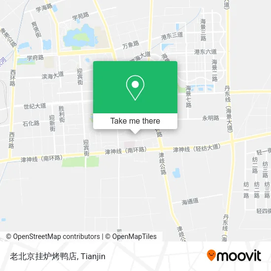 老北京挂炉烤鸭店 map