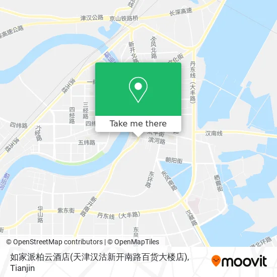 如家派柏云酒店(天津汉沽新开南路百货大楼店) map