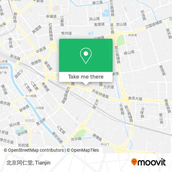 北京同仁堂 map